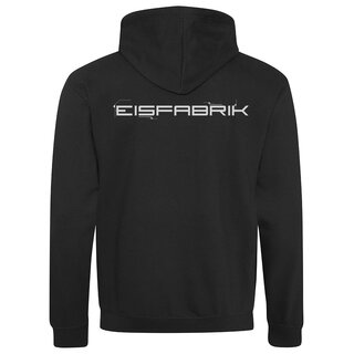 Hoodie Eisfabrik - G�tter in Weiss